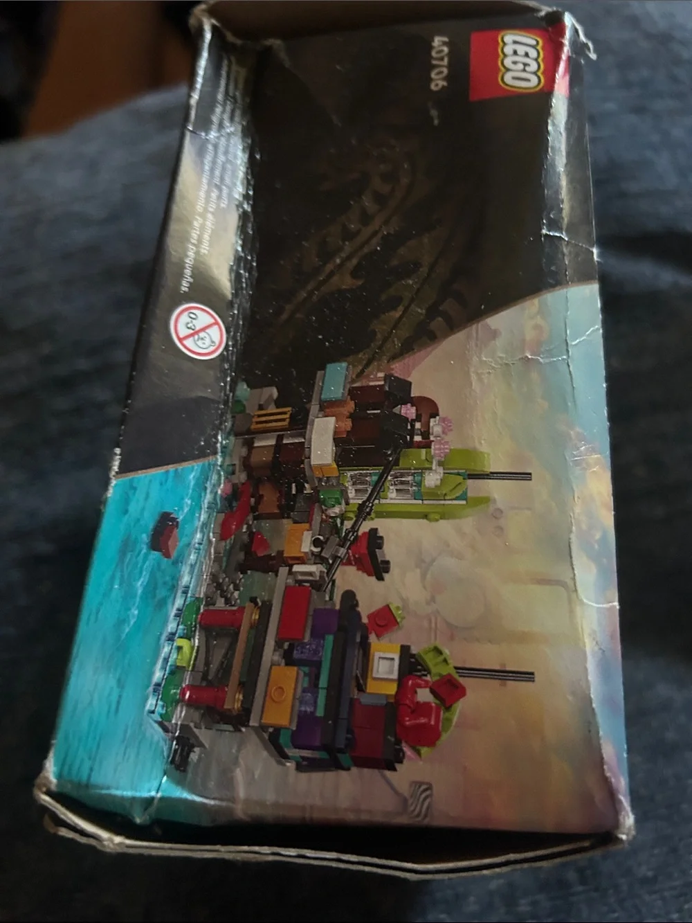 Lego Ninjago micro Ninjago city markets 365 PCS #40706